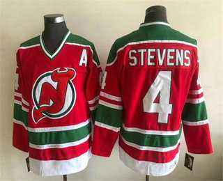 Men's New Jersey Devils #4 Scott Stevens Red Stitched Jersey,We sell and wholesale Men's New Jersey Devils #4 Scott Stevens Red Stitched Jersey on line form chian!